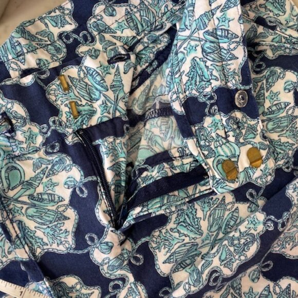 LILLY PULITZER Hey Sailor Wide Leg Palazzo Drawstring Waist Pants M - Picture 10 of 16